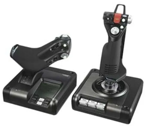 Logitech G Saitek X52 Professional H.O.T.A.S. - Joystick ja kaasu - PC
